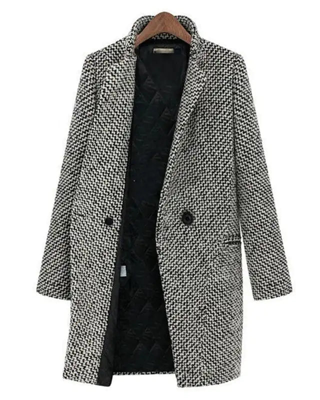 Mira | Manteau Long en Laine