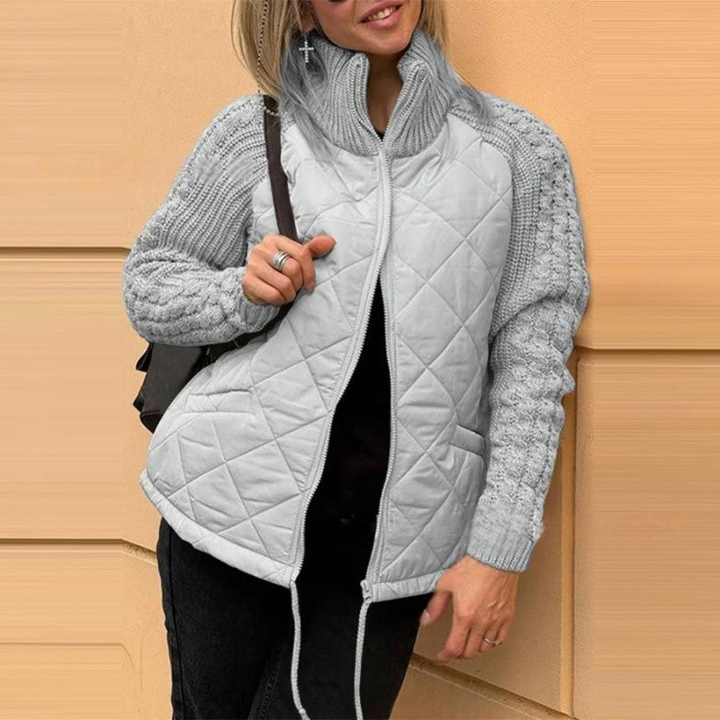 Veste patchwork en laine