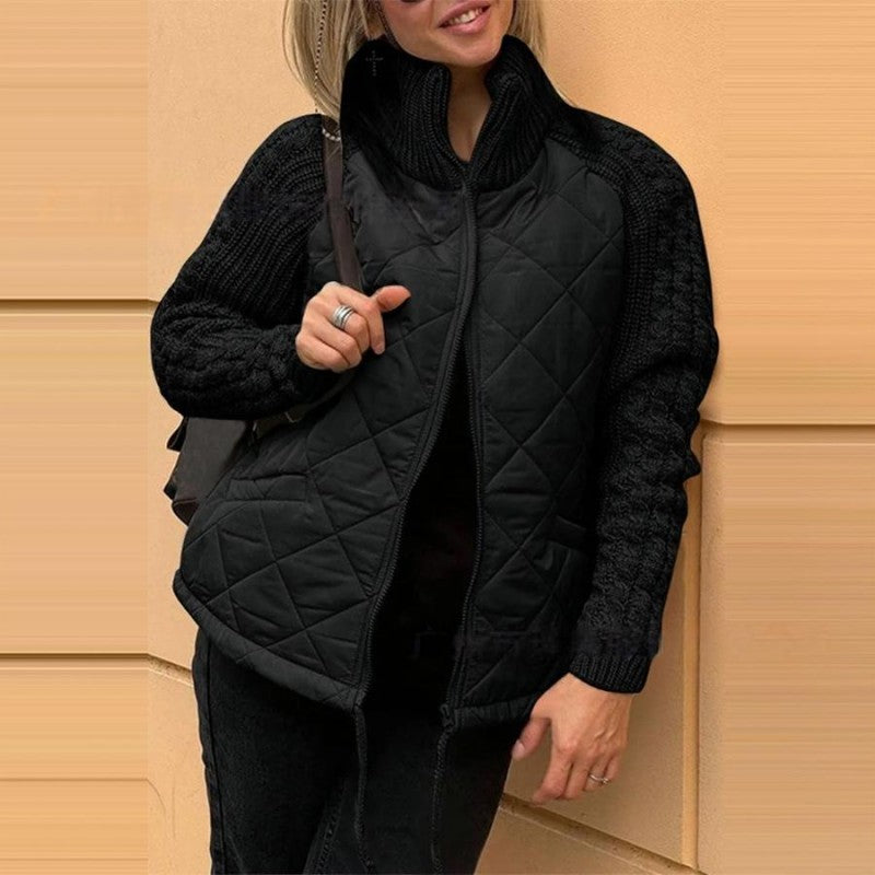 Veste patchwork en laine