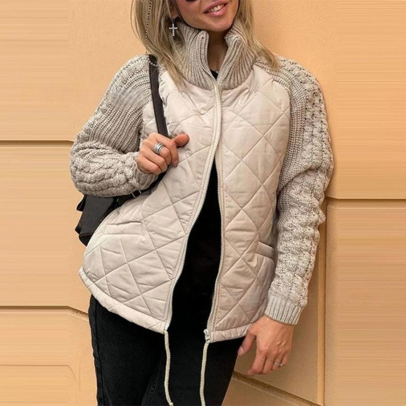 Veste patchwork en laine