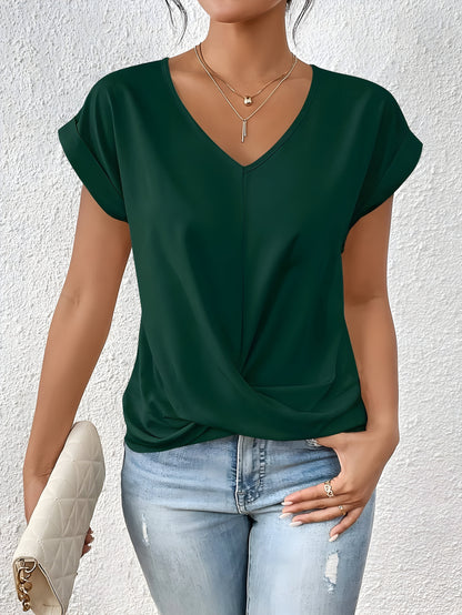 Valeria | T-shirt à encolure en V