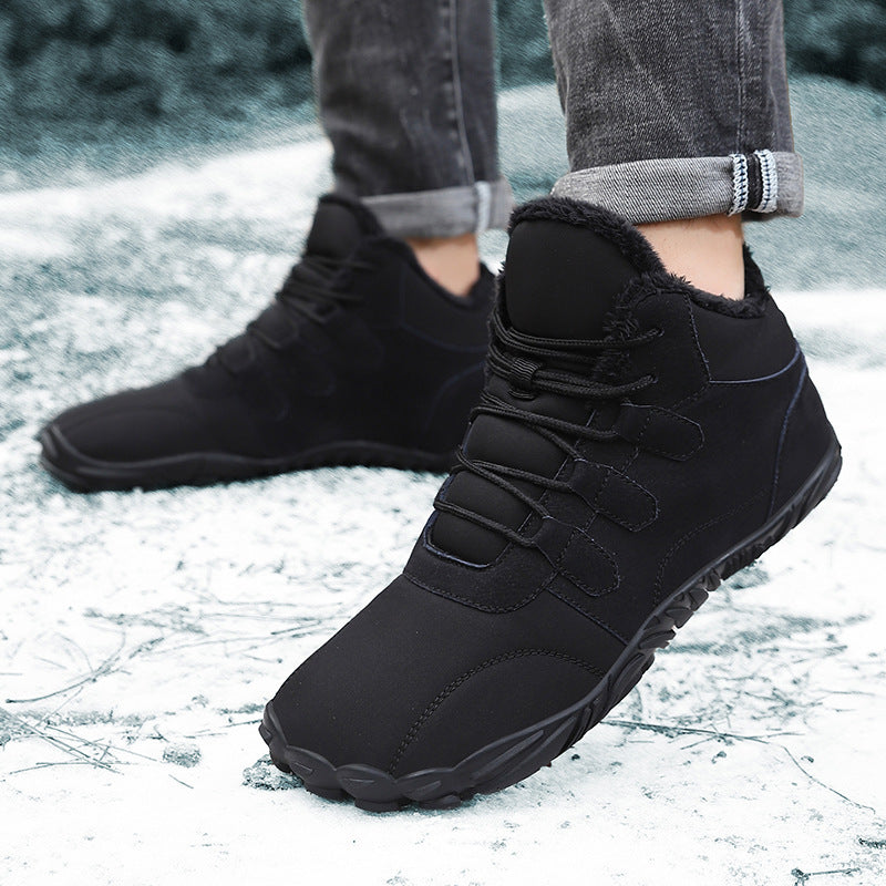 Bronoir | Chaussures d'hiver minimalistes avec polaire chaude