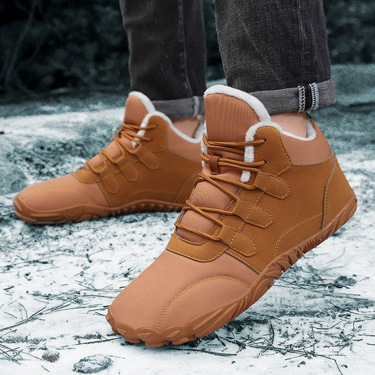 Bronoir | Chaussures d'hiver minimalistes avec polaire chaude