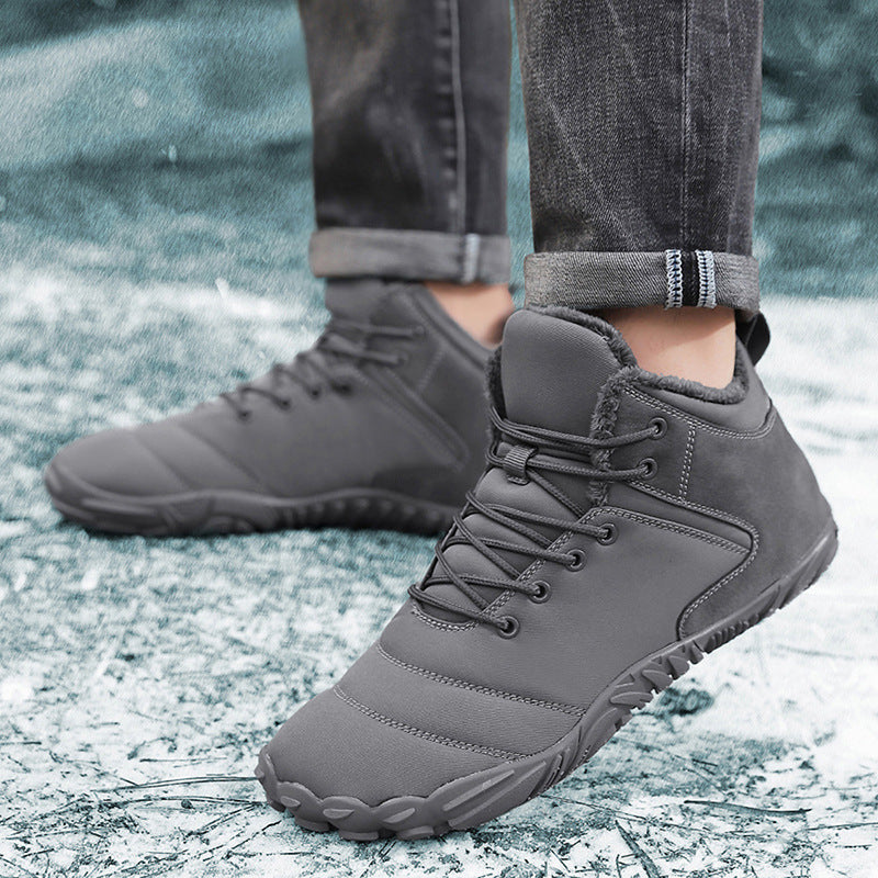 Bronoir | Chaussures d'hiver minimalistes avec polaire chaude