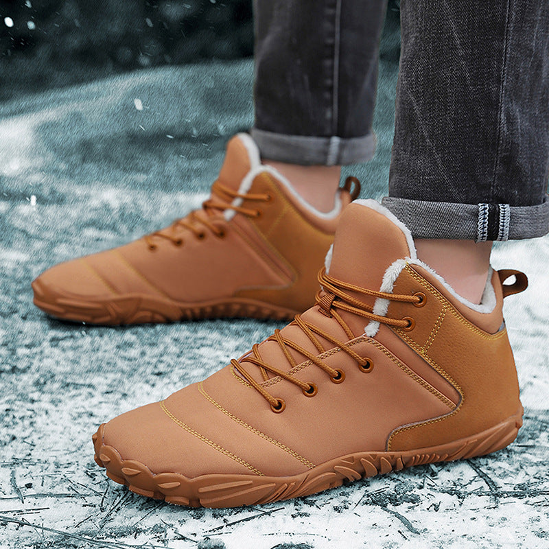 Bronoir | Chaussures d'hiver minimalistes avec polaire chaude
