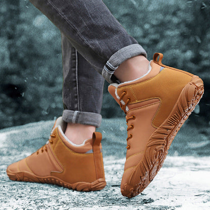 Bronoir | Chaussures d'hiver minimalistes avec polaire chaude