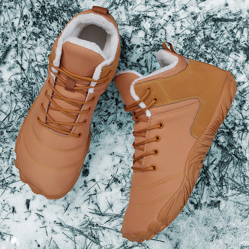 Bronoir | Chaussures d'hiver minimalistes avec polaire chaude