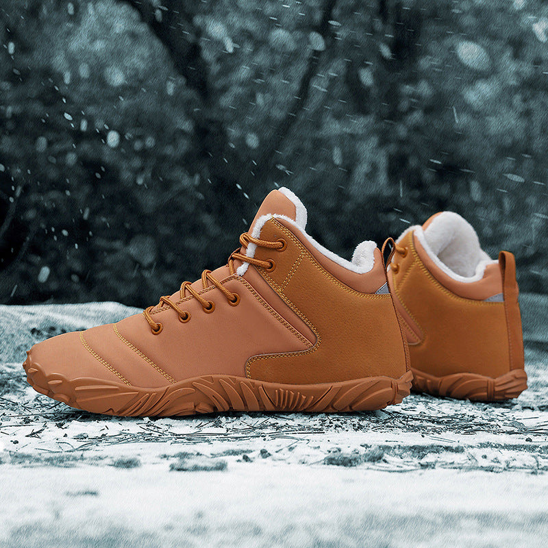 Bronoir | Chaussures d'hiver minimalistes avec polaire chaude