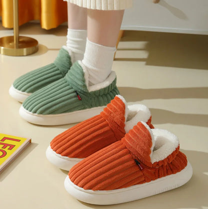 Chaussons en fourrure