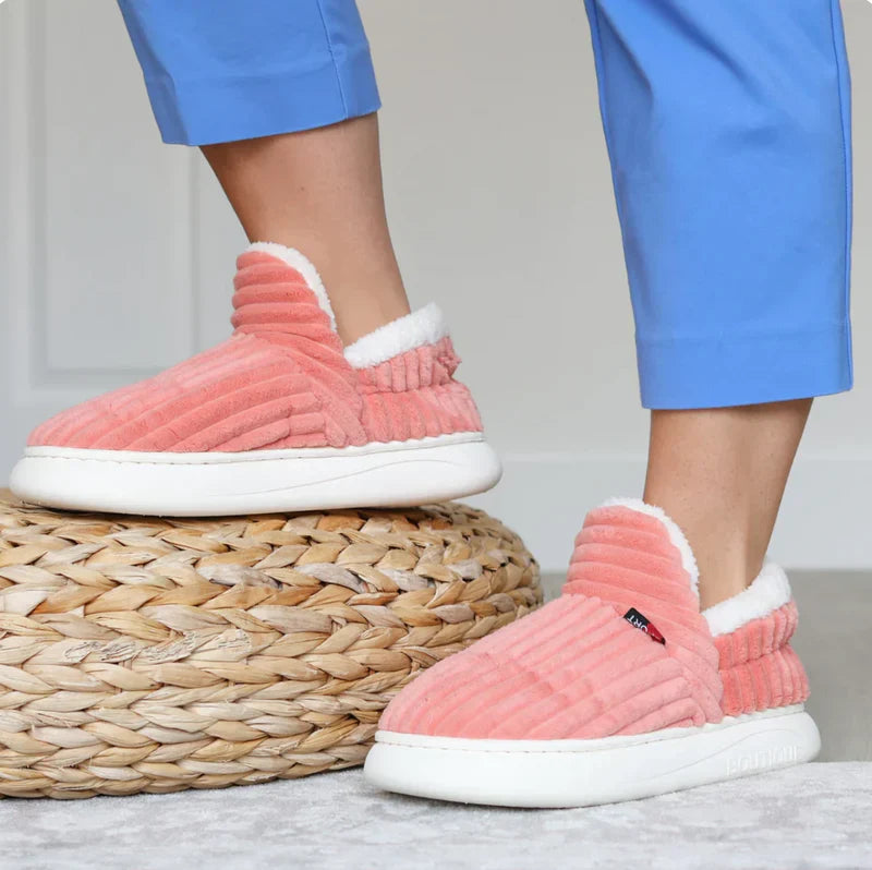 Chaussons en fourrure