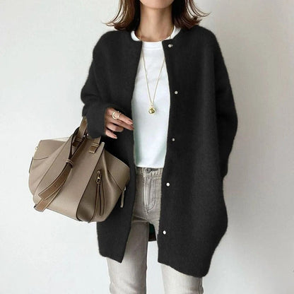 VANNA| ÉLÉGANTE VESTE EN MAILLE BOUTONNÉE