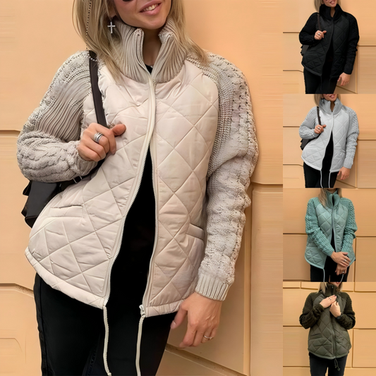 Veste patchwork en laine